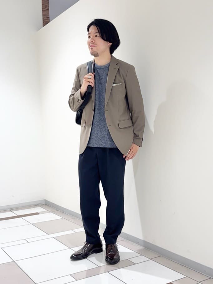 TAKEO KIKUCHIの【360°ストレッチ/セットアップ対応】None Of Stress ジャケットを使ったコーディネートを紹介します。｜Rakuten Fashion(楽天ファッション／旧楽天ブランドアベニュー)6246867