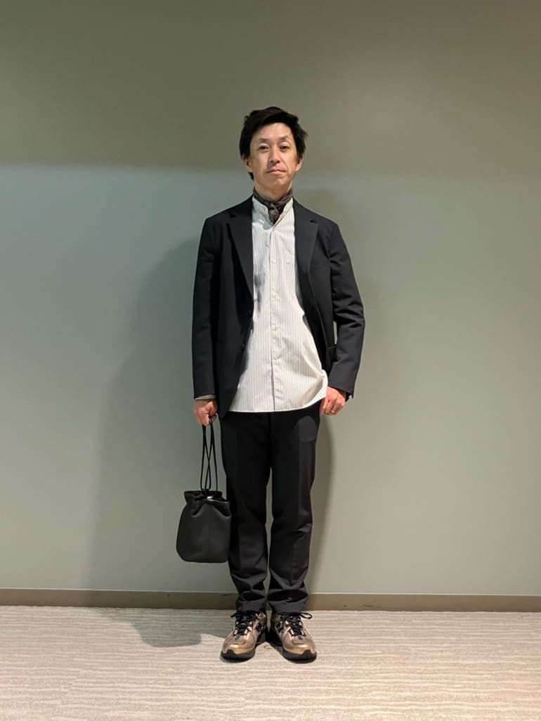 UNITED ARROWSのドビー シングル 2ボタン シングル テーラード