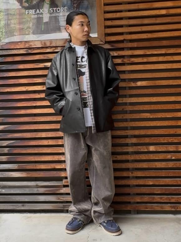 FREAK'S STORE | Calf Leather ミニマル カーコート 25AW | Rakuten
