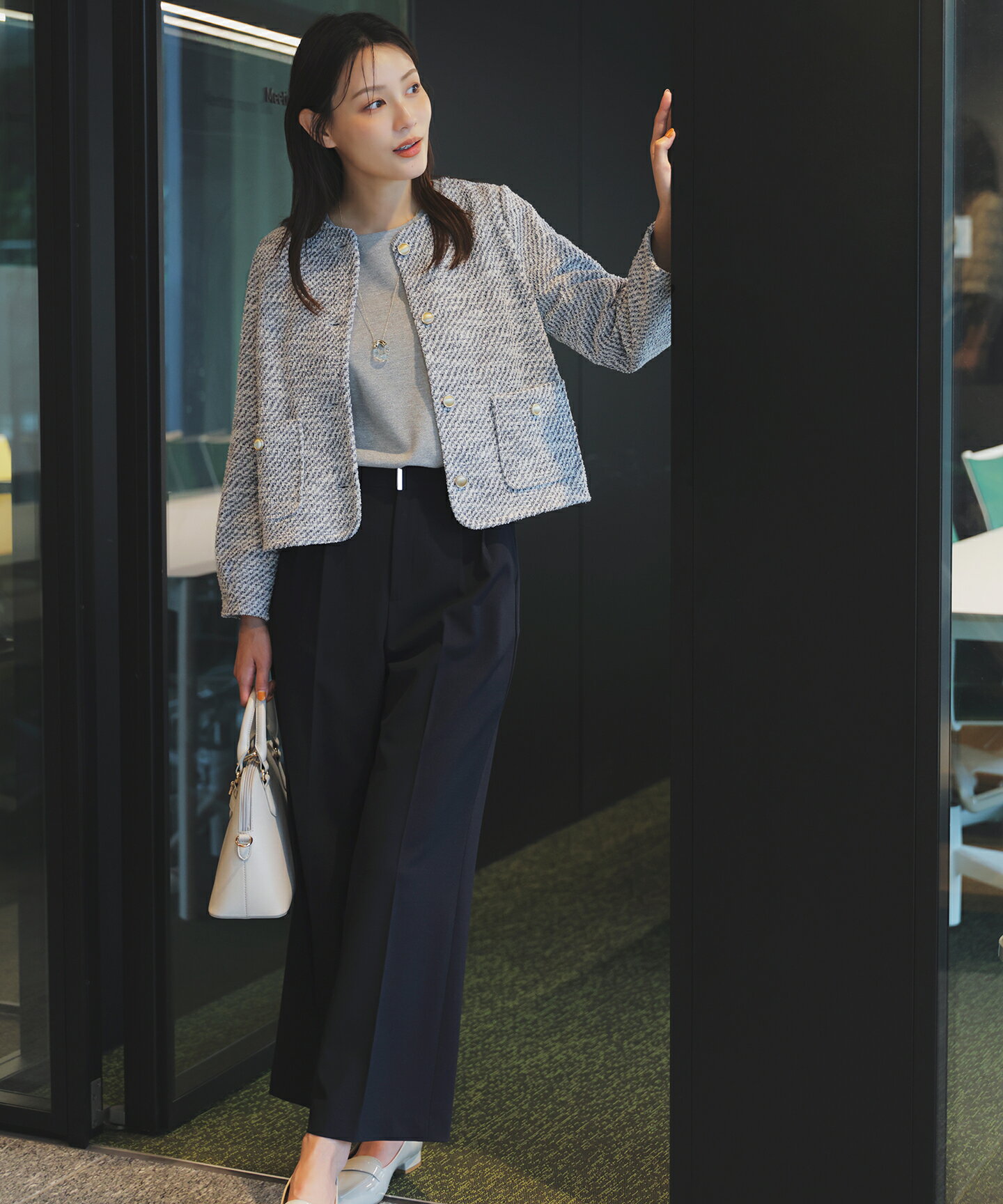 ANY SIS | ネップツイード ジャケット | Rakuten Fashion(楽天