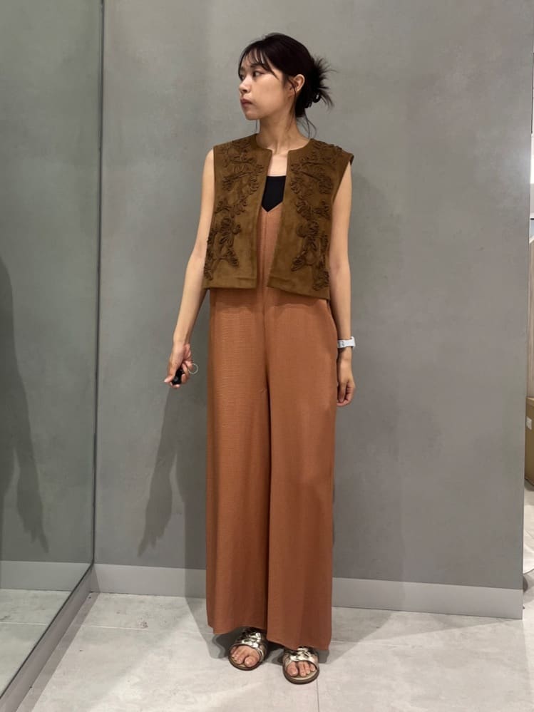 Vinのハウンドトゥースオールインワンを使ったコーディネートを紹介します。｜Rakuten Fashion(楽天ファッション／旧楽天ブランドアベニュー)6250787