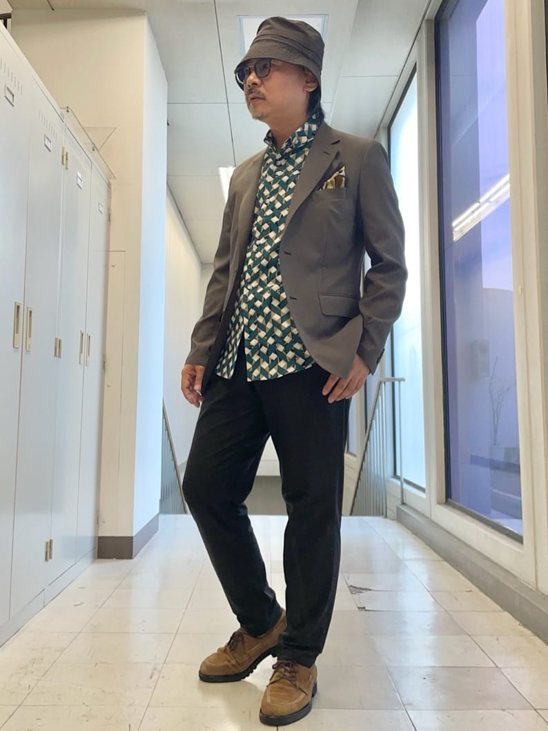 TAKEO KIKUCHIの【COOL CITY WEAR】アーバンクール ジャケット /接触冷感・吸水速乾を使ったコーディネートを紹介します。｜Rakuten Fashion(楽天ファッション／旧楽天ブランドアベニュー)6252376