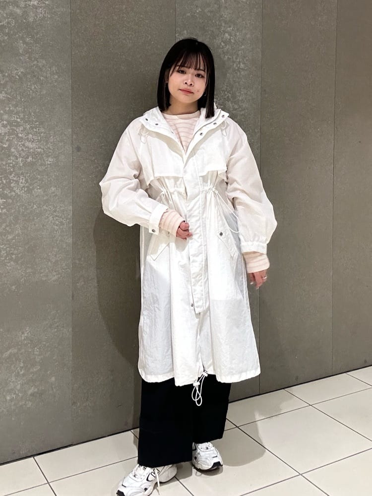 FREAK'S STORE | ナイロン ドローコード ロングコート 24SS | Rakuten