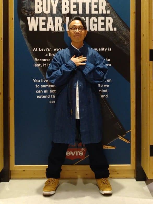 Levi'sのBLUETAB(TM) フィッシュテール パーカジャケットを使った