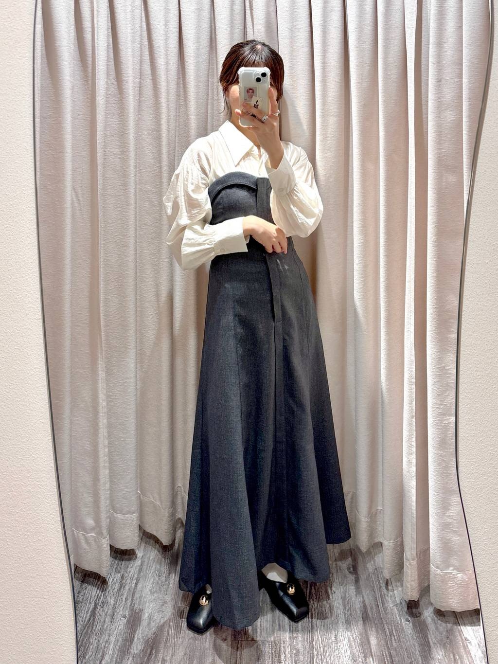 mysty womanのシャツドッキングワンピースを使ったコーディネートを紹介します。｜Rakuten Fashion(楽天ファッション／旧楽天ブランドアベニュー)6259767
