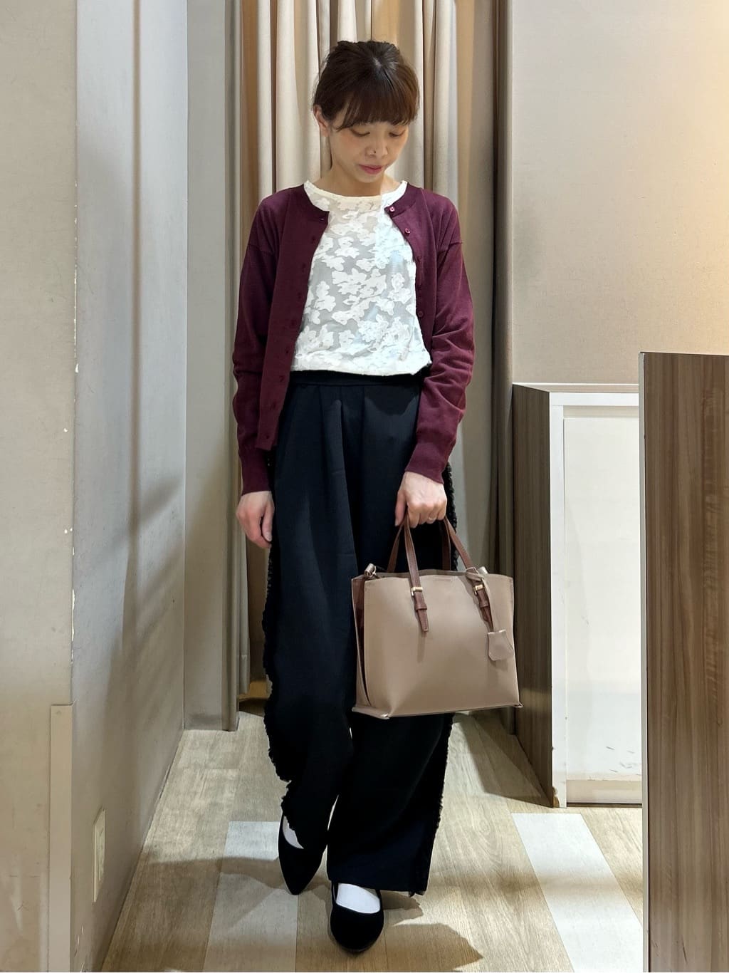 AMERICAN HOLICのシアージャカードロンTEEを使ったコーディネートを紹介します。｜Rakuten Fashion(楽天ファッション／旧楽天ブランドアベニュー)6263006