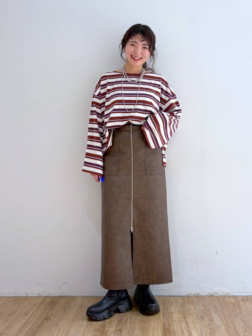 LOWRYS FARM | アソートZIPタイトスカート | Rakuten Fashion(楽天