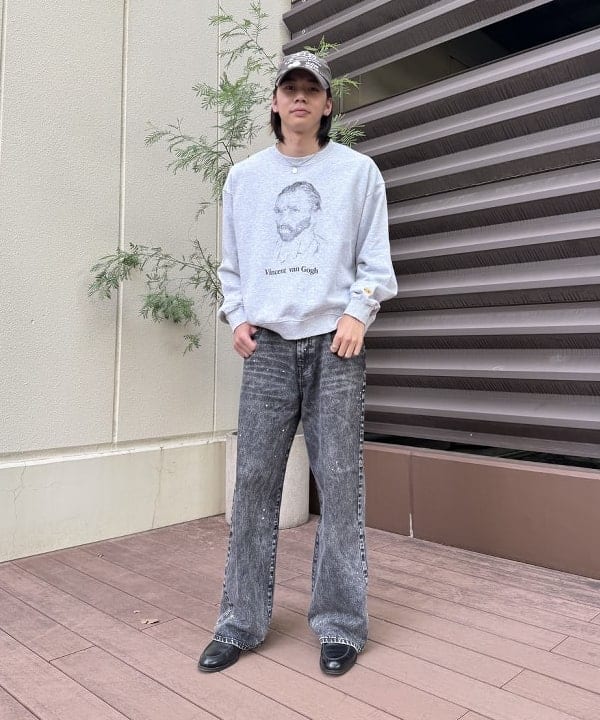 BEAMS HEARTのヴィンテージライク ポートレート スウェットを使ったコーディネートを紹介します。｜Rakuten Fashion(楽天ファッション／旧楽天ブランドアベニュー)6270612