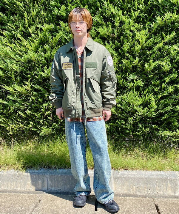 BEAMS HEARTのCWU-45 ミリタリー ブルゾンを使ったコーディネートを紹介します。｜Rakuten Fashion(楽天ファッション／旧楽天ブランドアベニュー)6270658