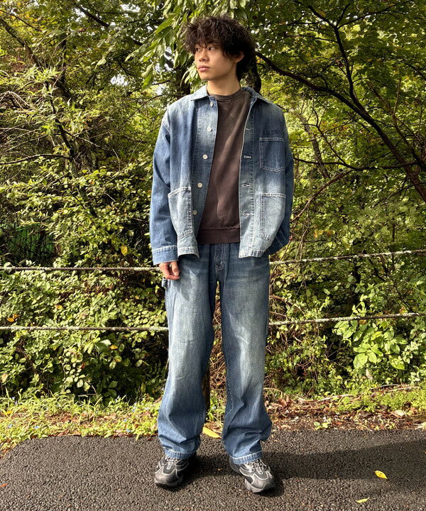 BEAMS HEARTのヴィンテージ デニムカバーオールを使ったコーディネートを紹介します。｜Rakuten Fashion(楽天ファッション／旧楽天ブランドアベニュー)6270712