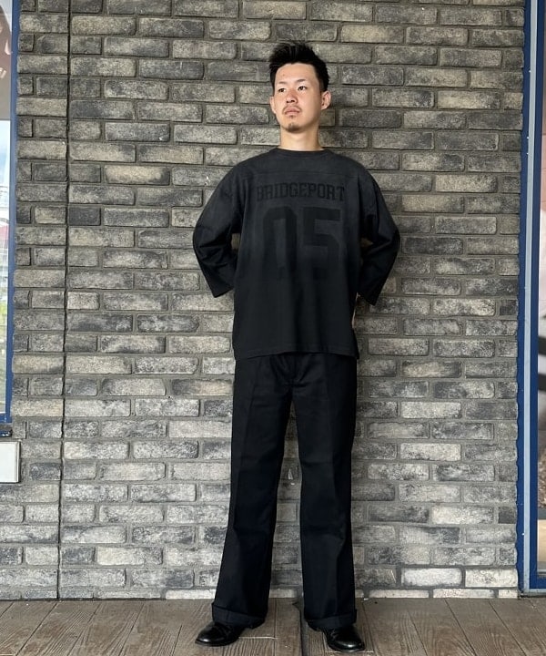 BEAMS HEARTのフェード フットボール ロング スリーブ Tシャツを使ったコーディネートを紹介します。｜Rakuten Fashion(楽天ファッション／旧楽天ブランドアベニュー)6270717