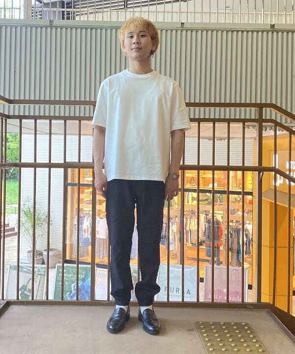 BEAMS HEARTのポリメランジ テーパード パンツを使ったコーディネートを紹介します。｜Rakuten Fashion(楽天ファッション／旧楽天ブランドアベニュー)6270738