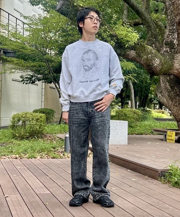 BEAMS HEARTのヴィンテージライク ポートレート スウェットを使ったコーディネートを紹介します。｜Rakuten Fashion(楽天ファッション／旧楽天ブランドアベニュー)6270743