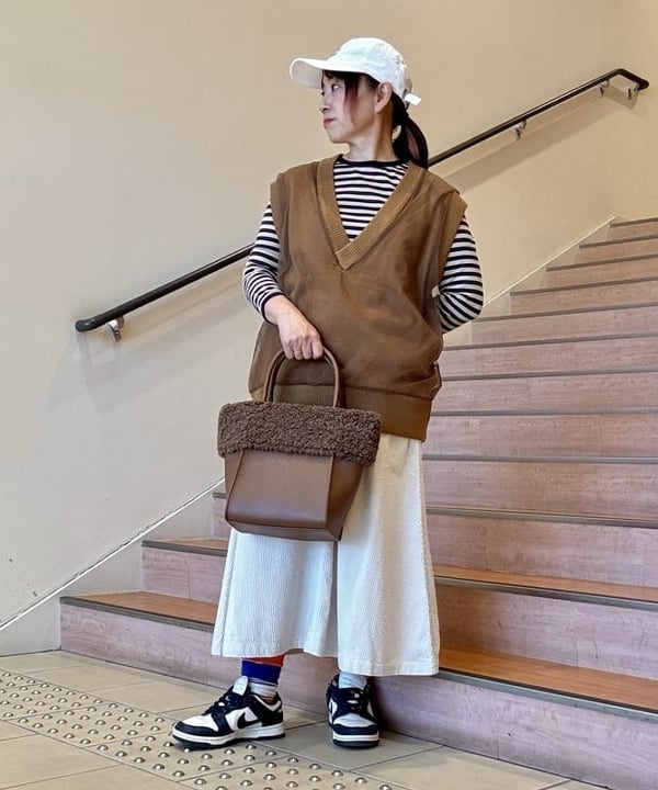 BEAMS HEARTのチュール レイヤード ベストを使ったコーディネートを紹介します。｜Rakuten Fashion(楽天ファッション／旧楽天ブランドアベニュー)6270745