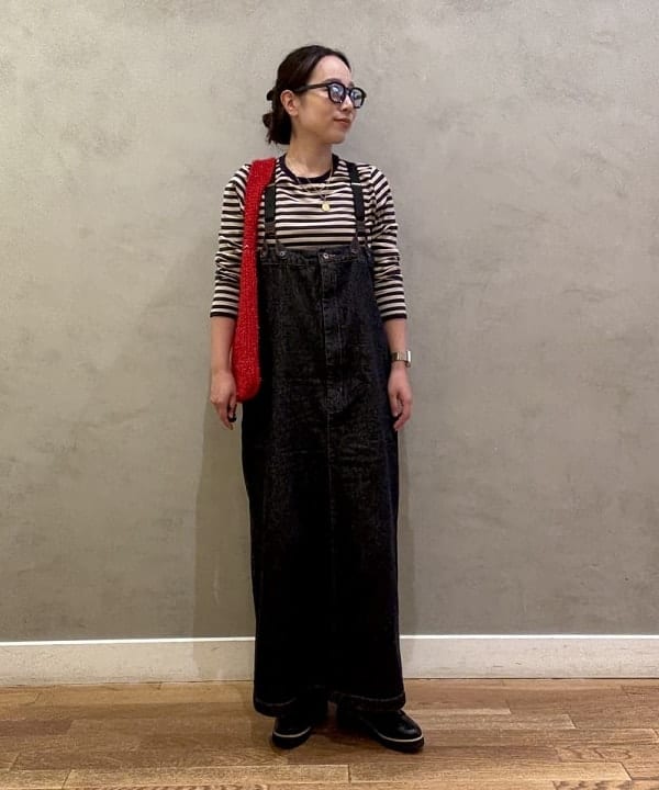 BEAMS HEARTの【WEB限定】コットン天竺 ボーダー カットソーを使ったコーディネートを紹介します。｜Rakuten Fashion(楽天ファッション／旧楽天ブランドアベニュー)6270783