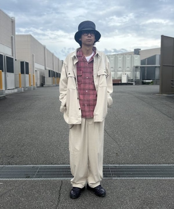 BEAMS HEARTのポリコール CPO ビックシャツを使ったコーディネートを紹介します。｜Rakuten Fashion(楽天ファッション／旧楽天ブランドアベニュー)6270802