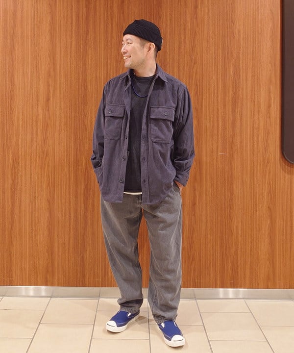 BEAMS HEARTのポリコール CPO ビックシャツを使ったコーディネートを紹介します。｜Rakuten Fashion(楽天ファッション／旧楽天ブランドアベニュー)6270887