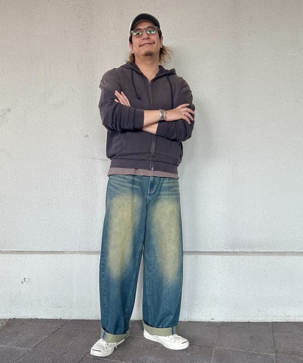 BEAMS HEARTのGMS 裏毛 ジップ パーカーを使ったコーディネートを紹介します。｜Rakuten Fashion(楽天ファッション／旧楽天ブランドアベニュー)6269678