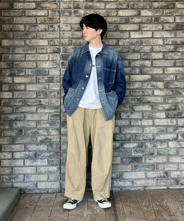 BEAMS HEARTのヴィンテージ デニムカバーオールを使ったコーディネートを紹介します。｜Rakuten Fashion(楽天ファッション／旧楽天ブランドアベニュー)6271149