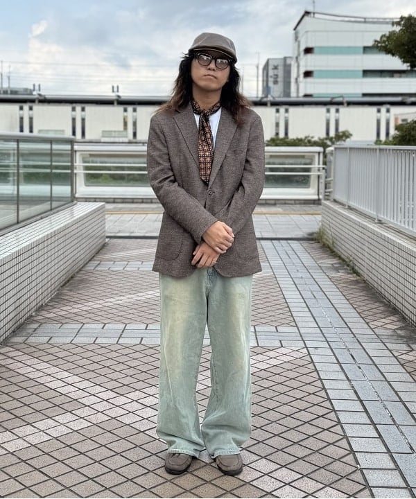 BEAMS HEARTのウールジャージ ジャケット(セットアップ対応)を使ったコーディネートを紹介します。｜Rakuten Fashion(楽天ファッション／旧楽天ブランドアベニュー)6271207
