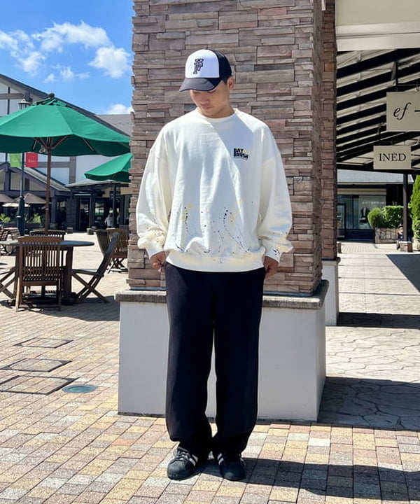 BEAMS HEARTのペイント スウェットを使ったコーディネートを紹介します。｜Rakuten Fashion(楽天ファッション／旧楽天ブランドアベニュー)6271223