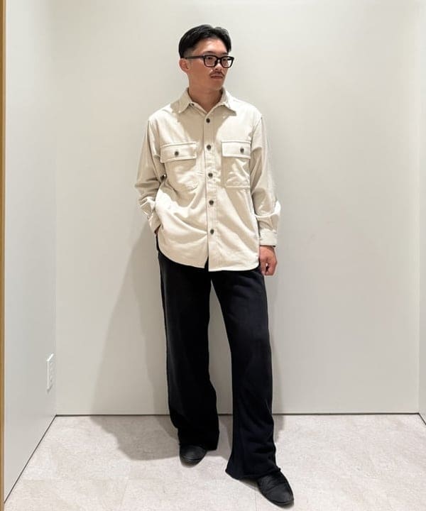 BEAMS HEARTのポリコール CPO ビックシャツを使ったコーディネートを紹介します。｜Rakuten Fashion(楽天ファッション／旧楽天ブランドアベニュー)6271371