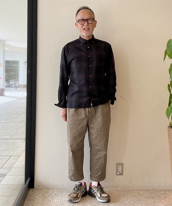 BEAMS HEARTのオンブレチェック レギュラーシャツを使ったコーディネートを紹介します。｜Rakuten Fashion(楽天ファッション／旧楽天ブランドアベニュー)6271392