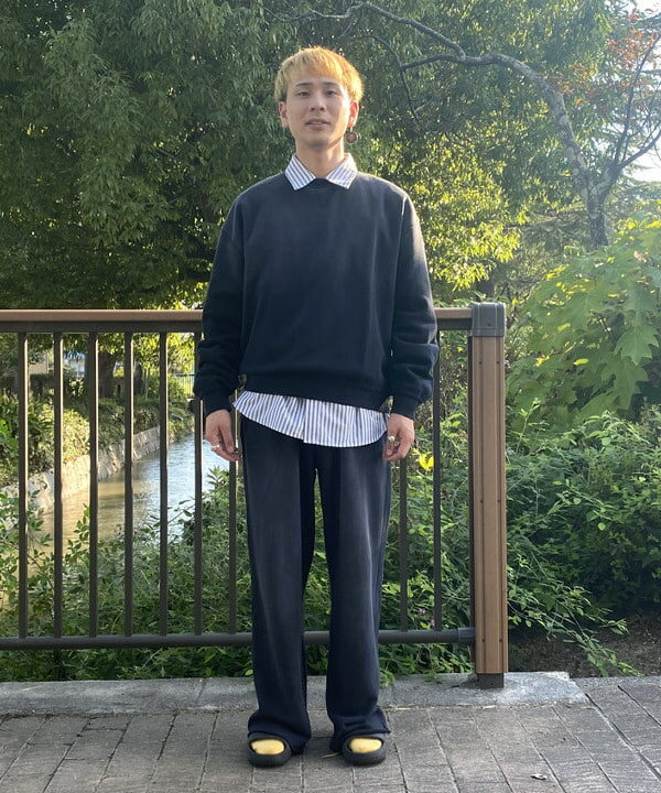 BEAMS HEARTのGMS ビッグシルエット ワークシャツを使ったコーディネートを紹介します。｜Rakuten Fashion(楽天ファッション／旧楽天ブランドアベニュー)6271433