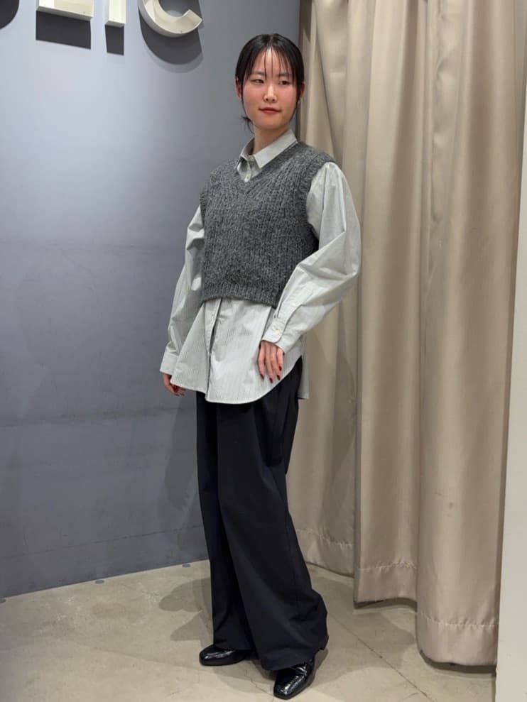 AMERICAN HOLICの【選べる丈】甘編みニットベストを使ったコーディネートを紹介します。｜Rakuten Fashion(楽天ファッション／旧楽天ブランドアベニュー)6272165
