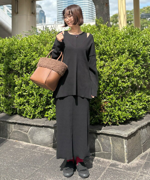 BEAMS HEARTのレイヤード ワンピースを使ったコーディネートを紹介します。｜Rakuten Fashion(楽天ファッション／旧楽天ブランドアベニュー)6272763