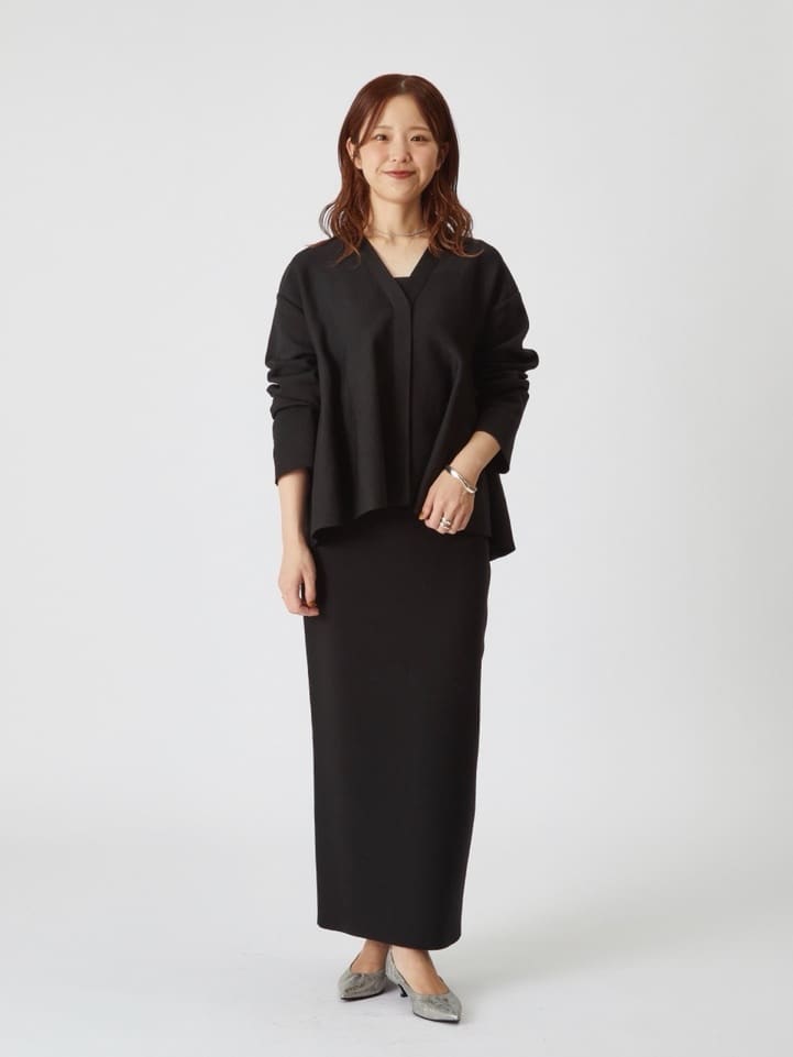 1er Arrondissementのペプラムカーディガンを使ったコーディネートを紹介します。｜Rakuten Fashion(楽天ファッション／旧楽天ブランドアベニュー)6273445