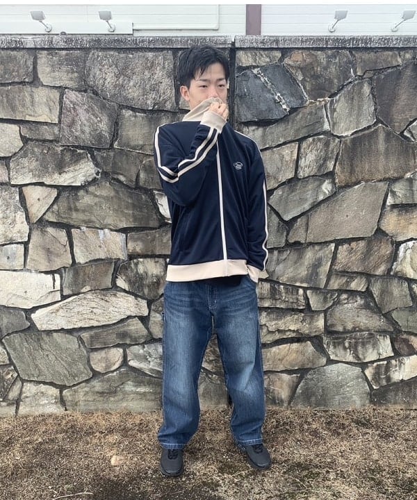 BEAMS HEARTのポリエステルジャージ 配色 トラックジャケットを使ったコーディネートを紹介します。｜Rakuten Fashion(楽天ファッション／旧楽天ブランドアベニュー)6274873