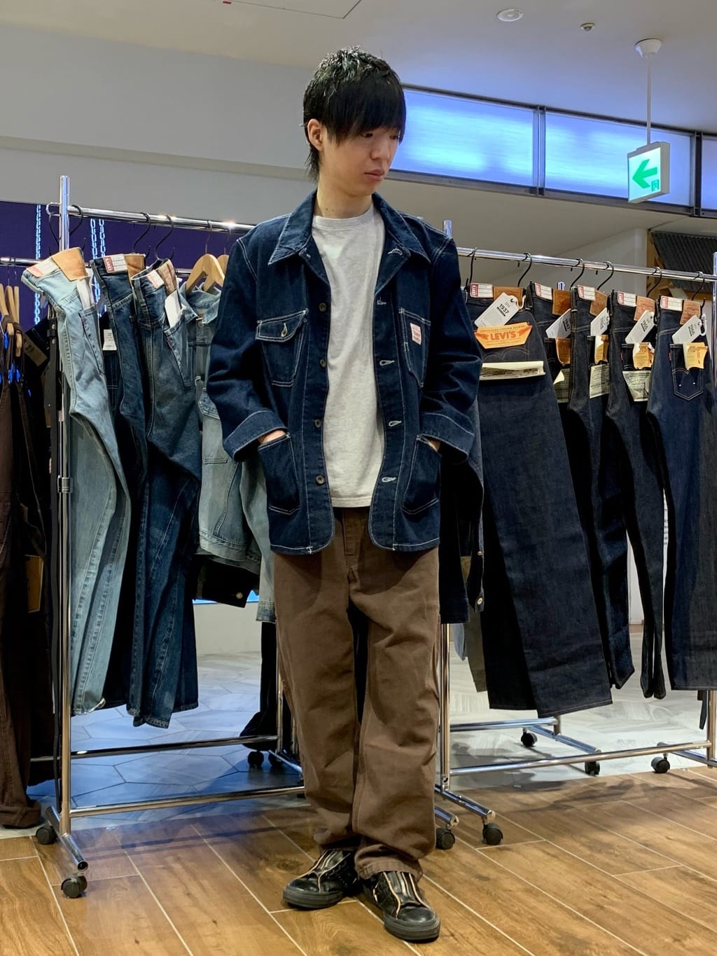 WORKWEAR ベーカリーチョアジャケット リーバイス ビッグe ジャケット