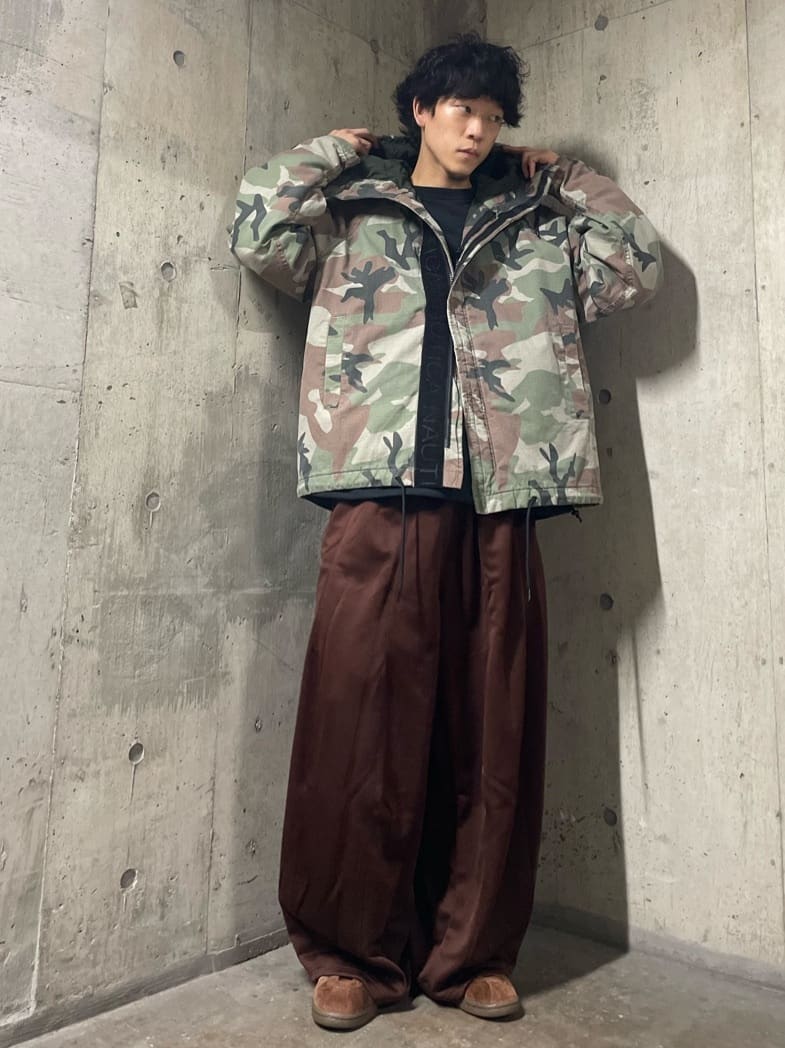 FREAK'S STORE | ビックシルエット 中綿キルト リップストップ