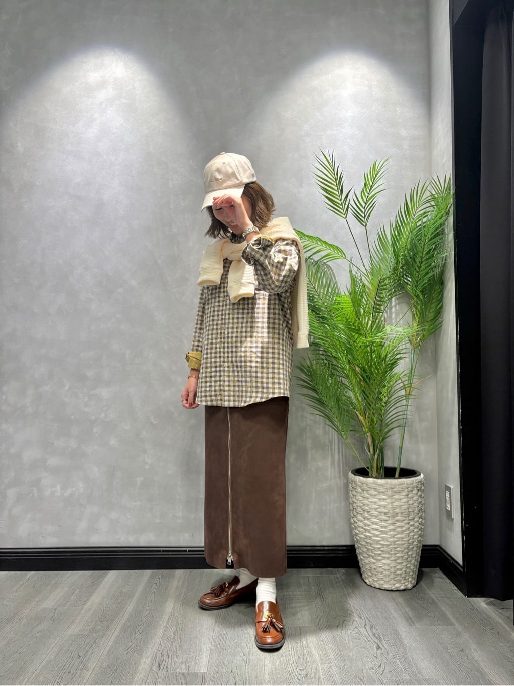 TAKEO KIKUCHIのチェックボーラーガーゼシャツを使ったコーディネートを紹介します。｜Rakuten Fashion(楽天ファッション／旧楽天ブランドアベニュー)6282088