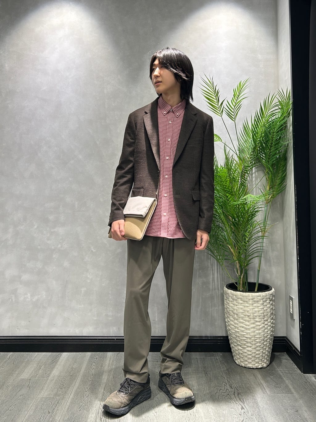 TAKEO KIKUCHIの【Sサイズ~】ラッセルメッシュ ジャケットを使ったコーディネートを紹介します。｜Rakuten Fashion(楽天ファッション／旧楽天ブランドアベニュー)6282093