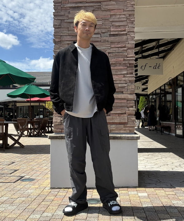 BEAMS HEARTのフェイクスエード ジップ ブルゾンを使ったコーディネートを紹介します。｜Rakuten Fashion(楽天ファッション／旧楽天ブランドアベニュー)6282408