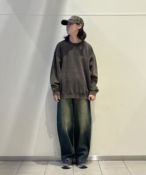 BEAMS HEARTのフェード ステッチ クルーネック スウェットを使ったコーディネートを紹介します。｜Rakuten Fashion(楽天ファッション／旧楽天ブランドアベニュー)6286636