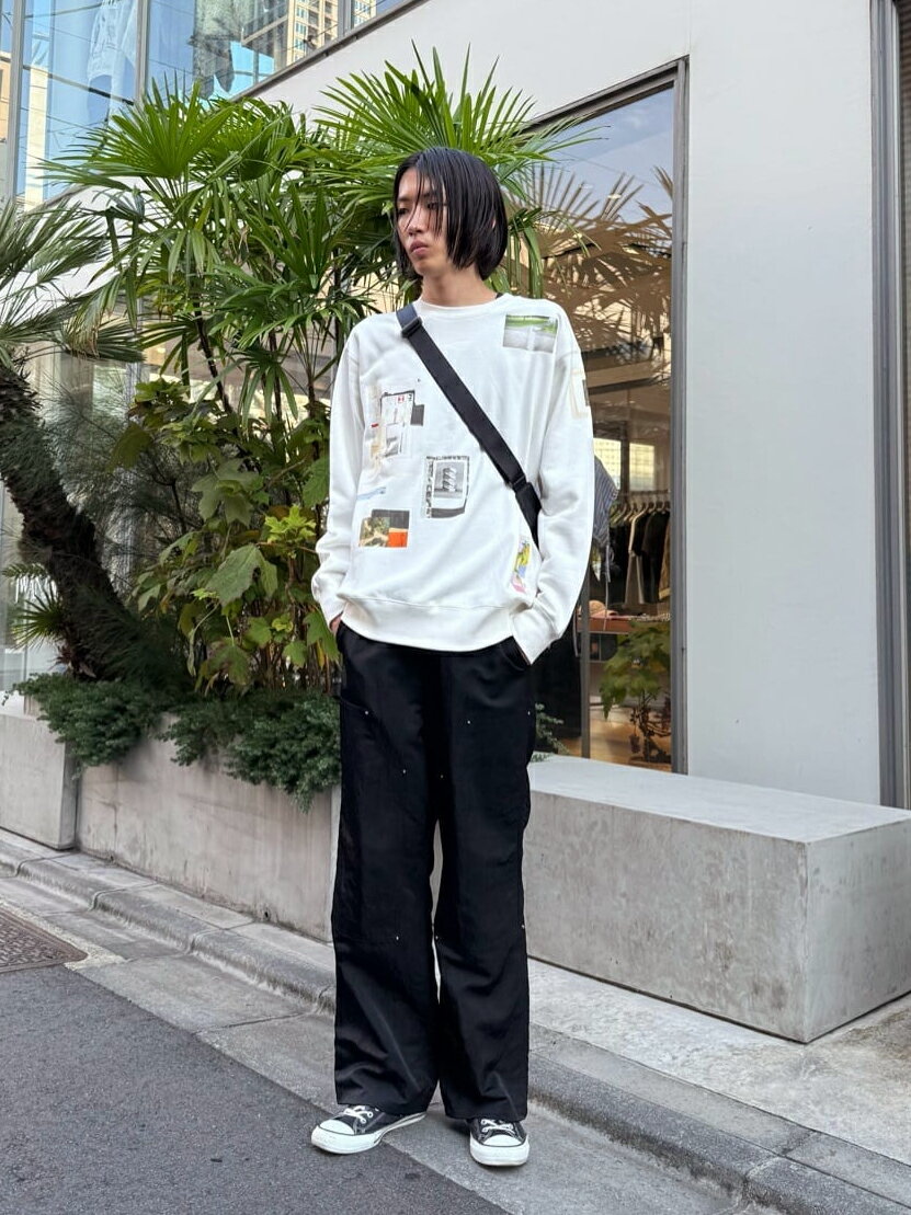 LOVELESSのランポーニスタッズダブルニーイージーパンツを使ったコーディネートを紹介します。｜Rakuten Fashion(楽天ファッション／旧楽天ブランドアベニュー)6288214