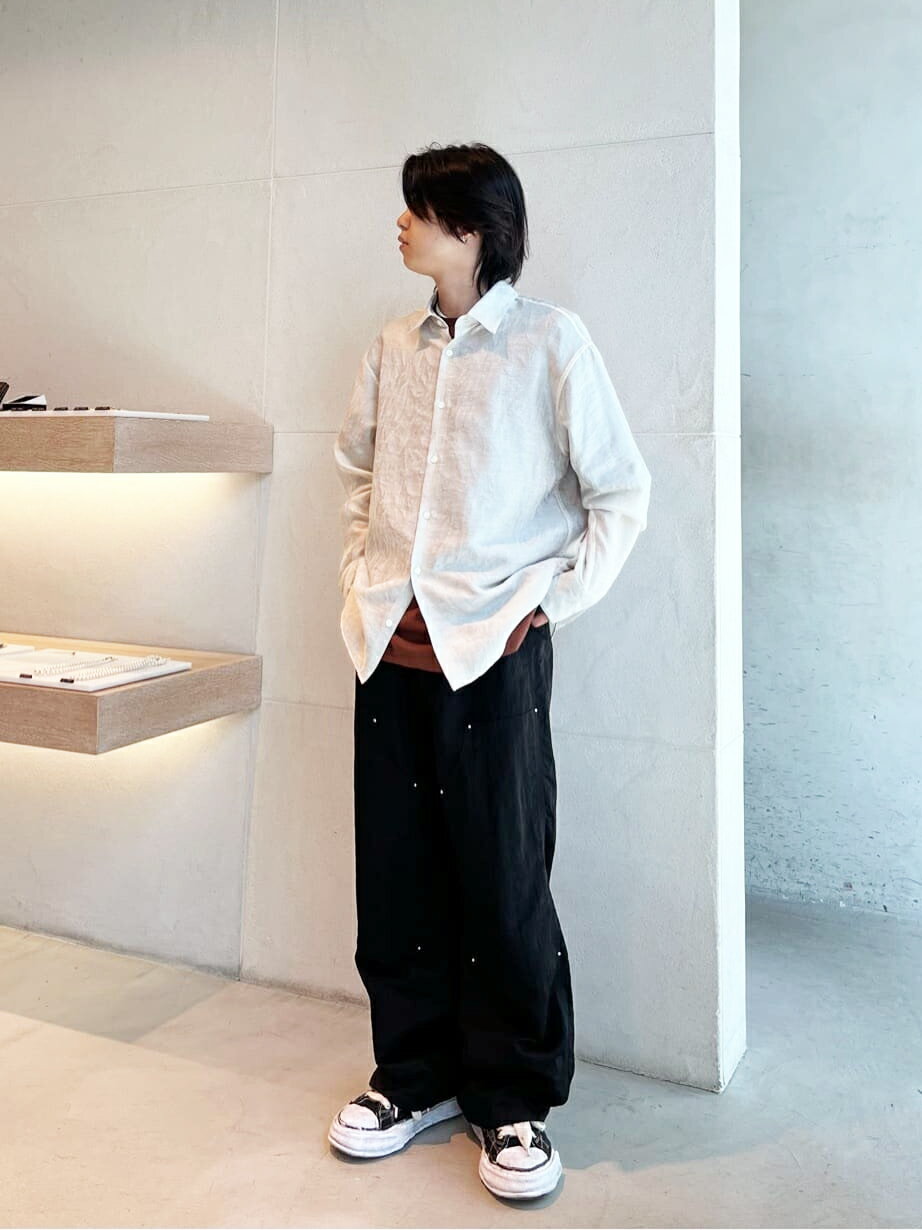 LOVELESSのシアーアブストラクトジャガードシャツを使ったコーディネートを紹介します。｜Rakuten Fashion(楽天ファッション／旧楽天ブランドアベニュー)6288161