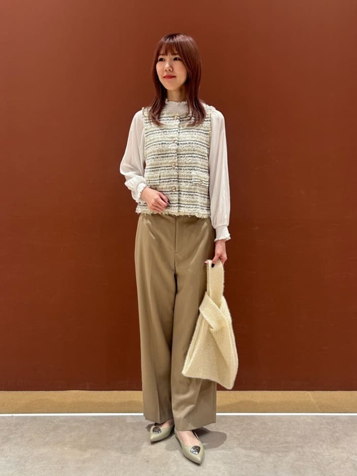 UNITED ARROWS LTD. OUTLET | ミックスツイードライク ニット ジレ