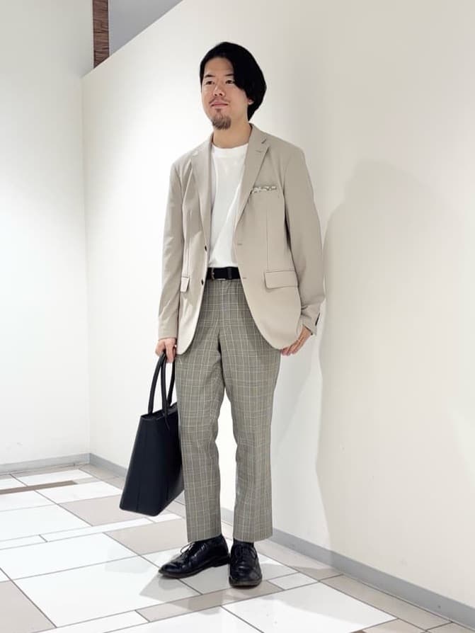 TAKEO KIKUCHIの【360°ストレッチ/セットアップ対応】None Of Stress ジャケットを使ったコーディネートを紹介します。｜Rakuten Fashion(楽天ファッション／旧楽天ブランドアベニュー)6292789