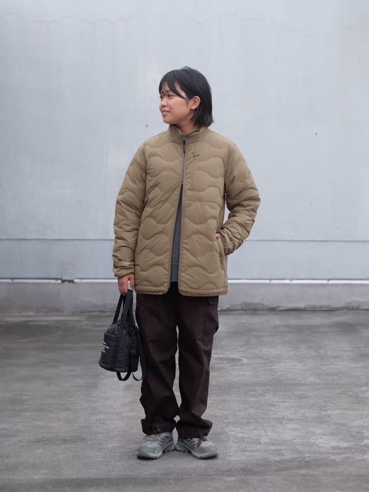 Snow PeakのSeamless Quilted Down Jacketを使ったコーディネートを紹介します。｜Rakuten Fashion(楽天ファッション／旧楽天ブランドアベニュー)6294499