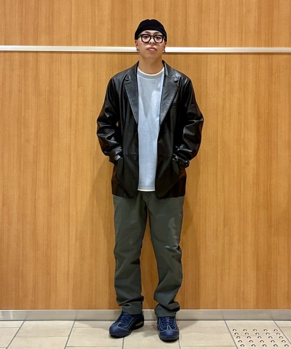 BEAMS HEARTのフェイクレザー ジャケットを使ったコーディネートを紹介します。｜Rakuten Fashion(楽天ファッション／旧楽天ブランドアベニュー)6294008