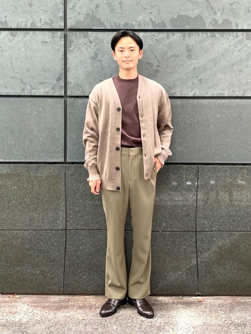 UNITED ARROWSの<LOEFF>9ゲージ フリンジ カーディガン UNISEXを使った