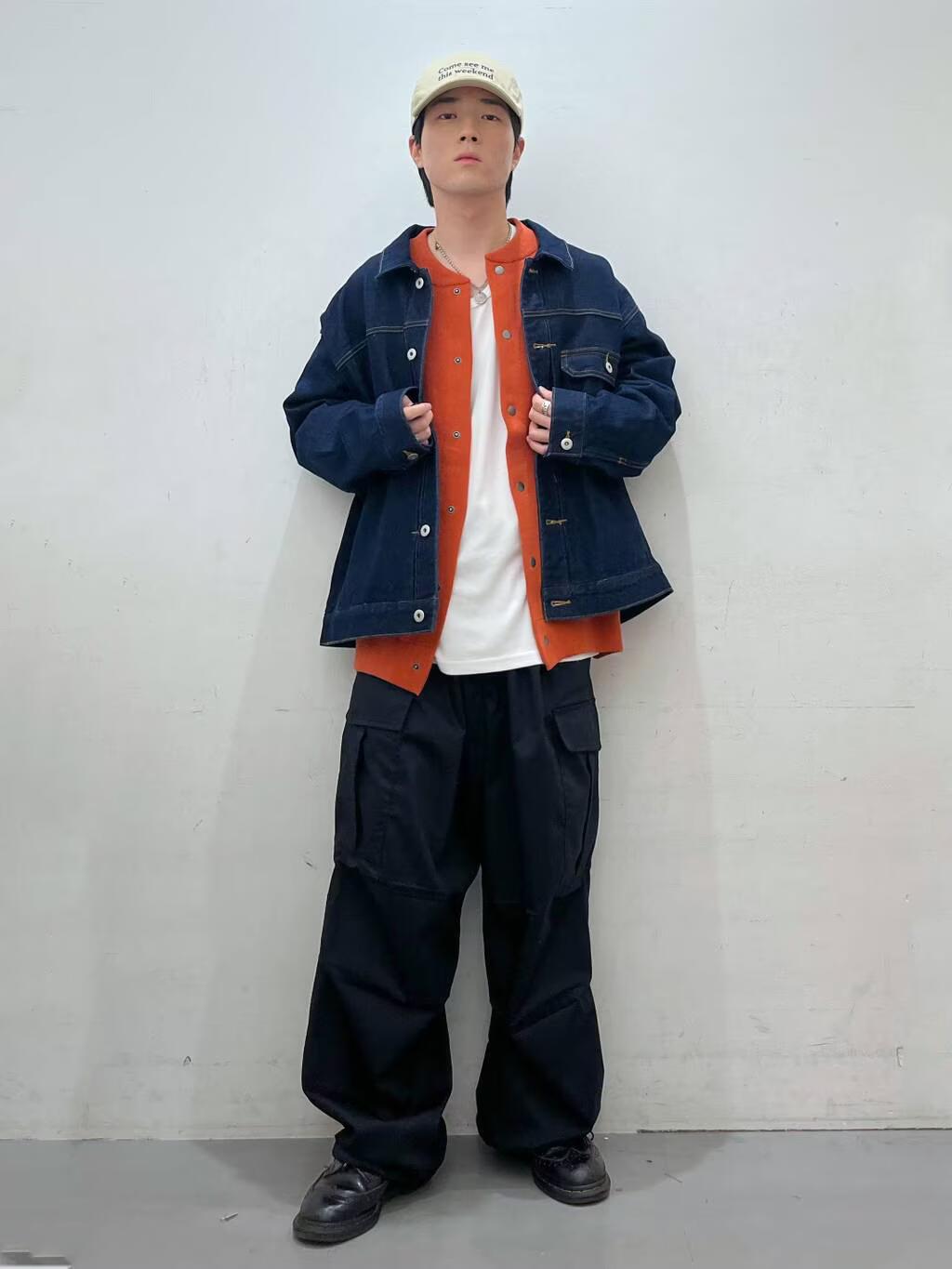 LAKOLEの【セットアップ可】デニムジャケットを使ったコーディネートを紹介します。｜Rakuten Fashion(楽天ファッション／旧楽天ブランドアベニュー)6296681