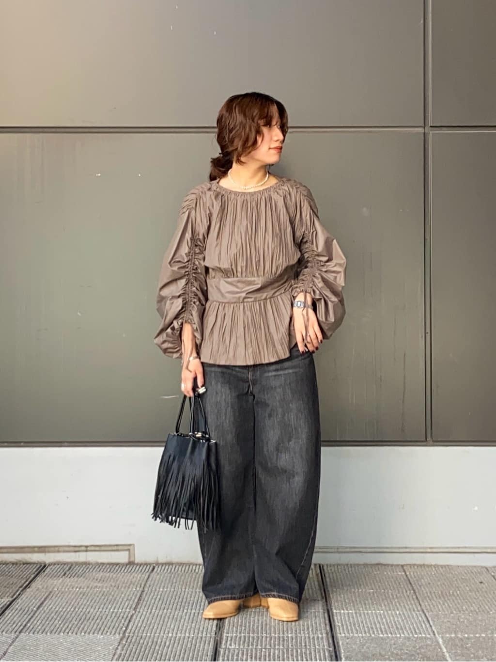 UNITED ARROWS LTD. OUTLETの<ASTRAET>プリーツ ドローコード  