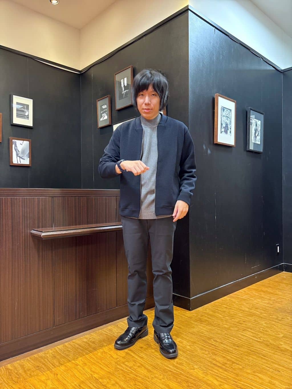 TAKEO KIKUCHIの【Sサイズ~】ハイゲージ モックネック ニット プルオーバーを使ったコーディネートを紹介します。｜Rakuten Fashion(楽天ファッション／旧楽天ブランドアベニュー)6297889