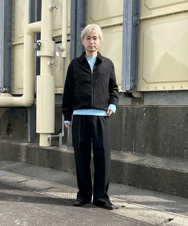 BEAMS HEARTのフェイクスエード ジップ ブルゾンを使ったコーディネートを紹介します。｜Rakuten Fashion(楽天ファッション／旧楽天ブランドアベニュー)6298778