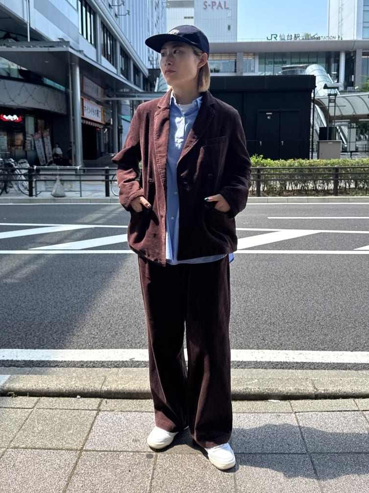 FREAK'S STORE | ヴィンテージライク コーデュロイ ダブルジャケット